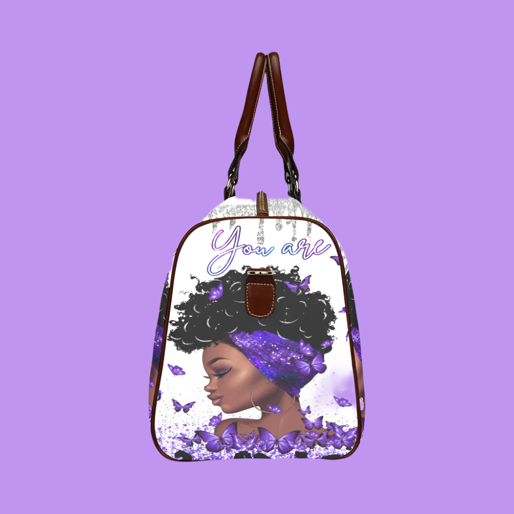 Affirmations Travel Bag Waterproof Travel Bag/Large (Model 1639)