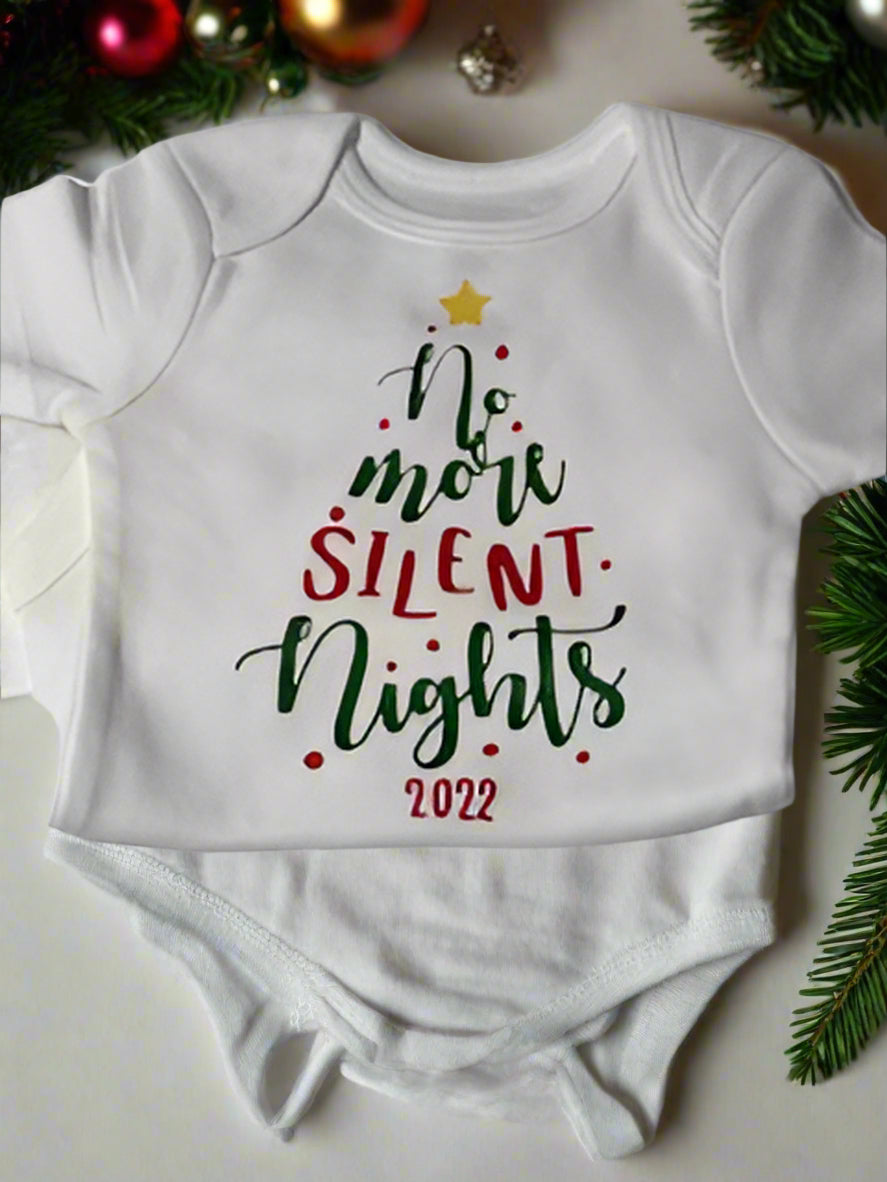 No More Silent Nights Onesie
