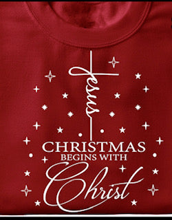 Christmas begins with Christ