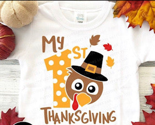 My First Thanksgiving Onesie