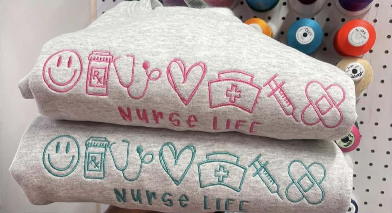 Nurse Life Crew Neck