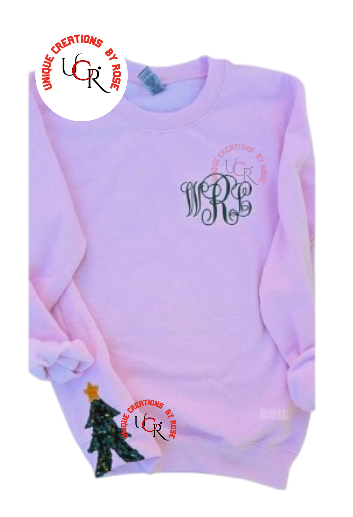 Christmas Tree Sequins Unique Creations by Rose LLC