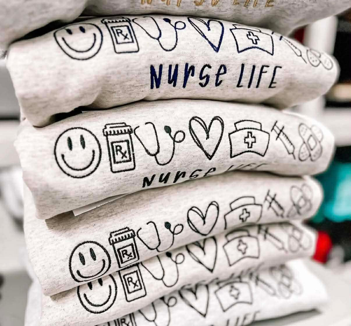 Nurse Life Crew Neck