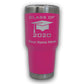 LaserGram 30oz Tumbler Mug, Grad Cap  Personalized Engraving Included