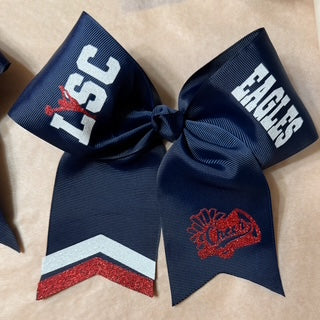 LSC Chevron Cheer Bow