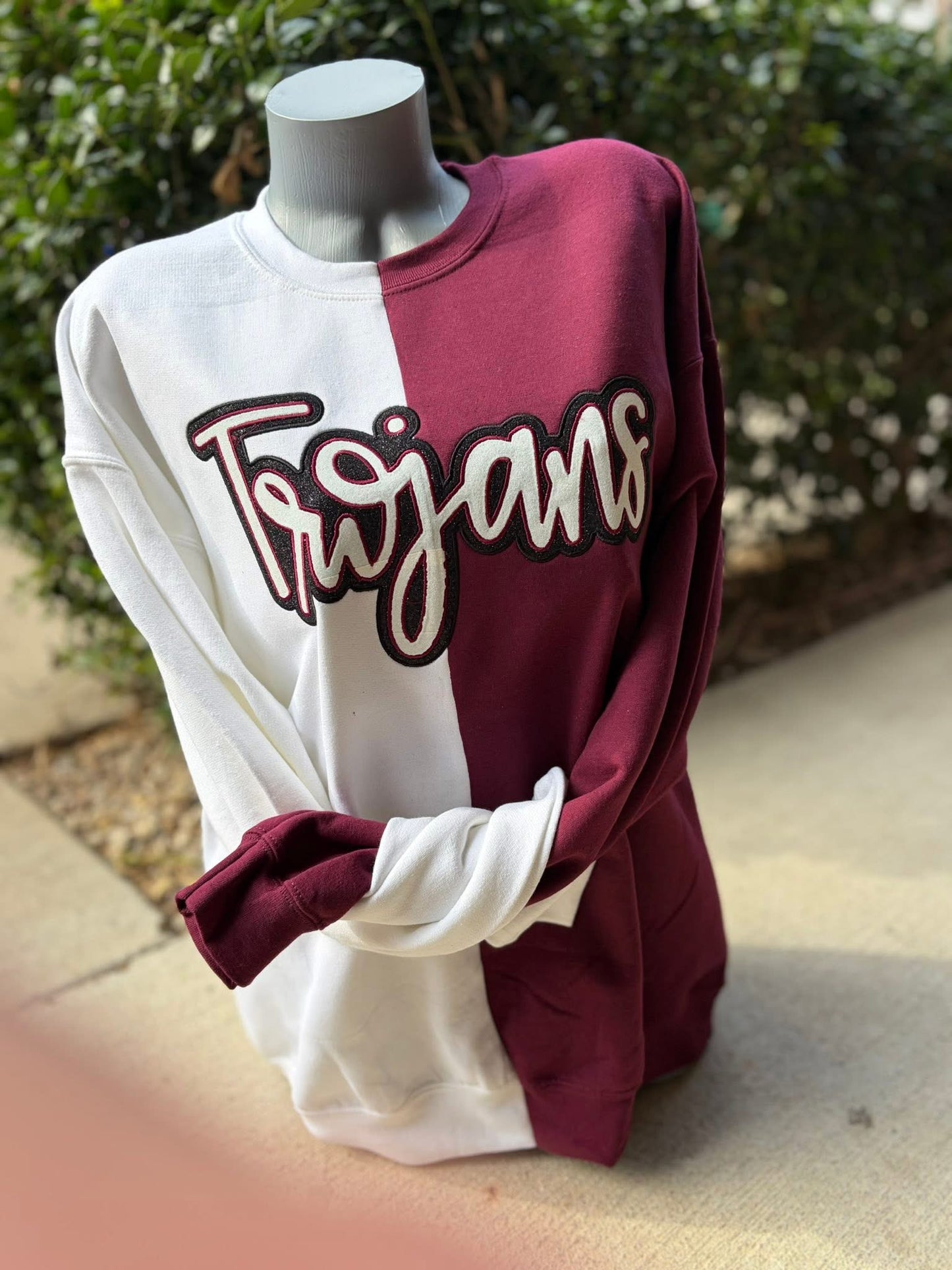 Split Crews with Glitter Mascots