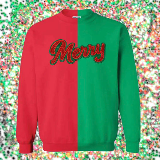 Split Christmas Crew