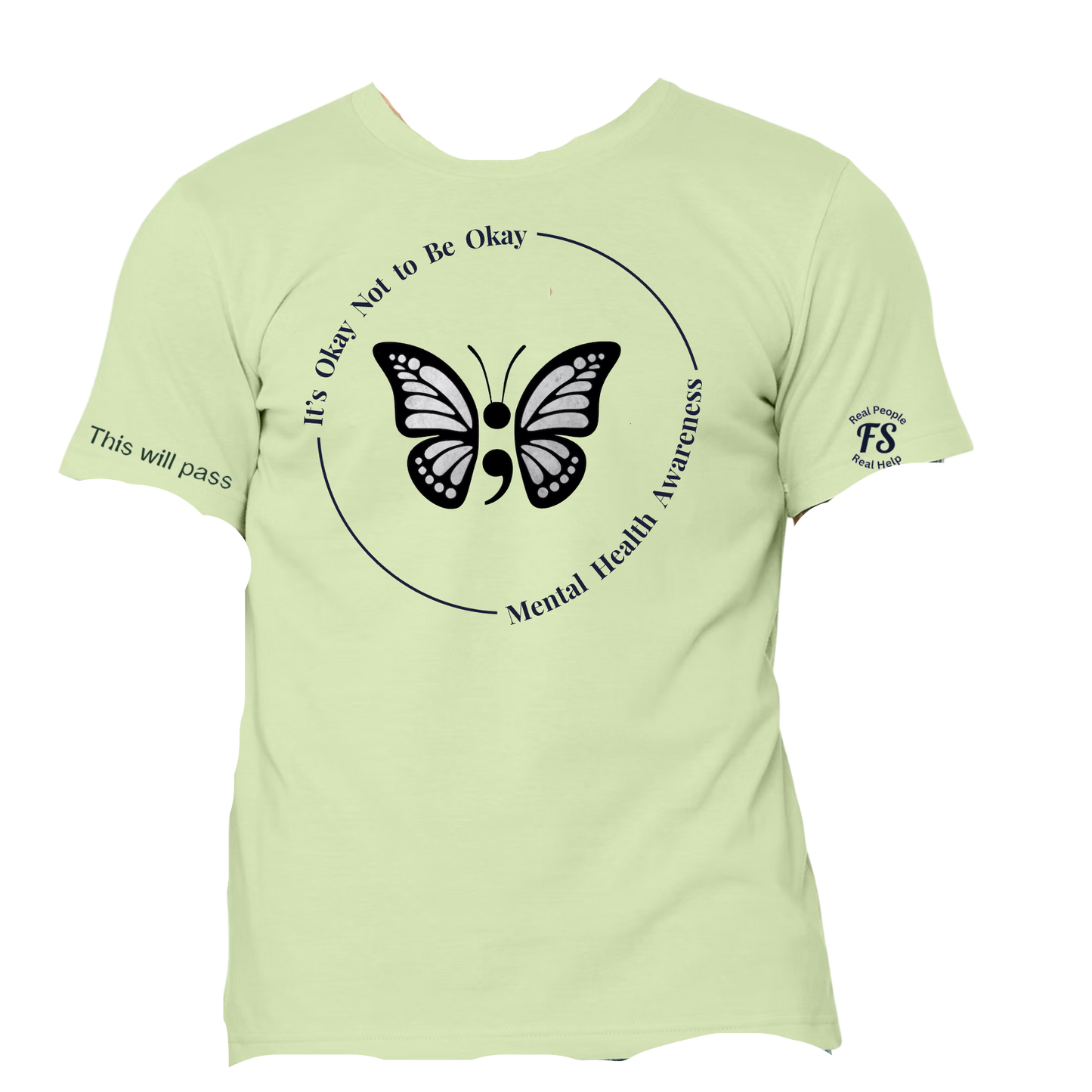 MENTAL HEALTH AWARENESS BUTTERFLY