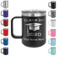 15oz Vacuum Insulated Coffee Mug, Grad Cap Personalized Engraving Included