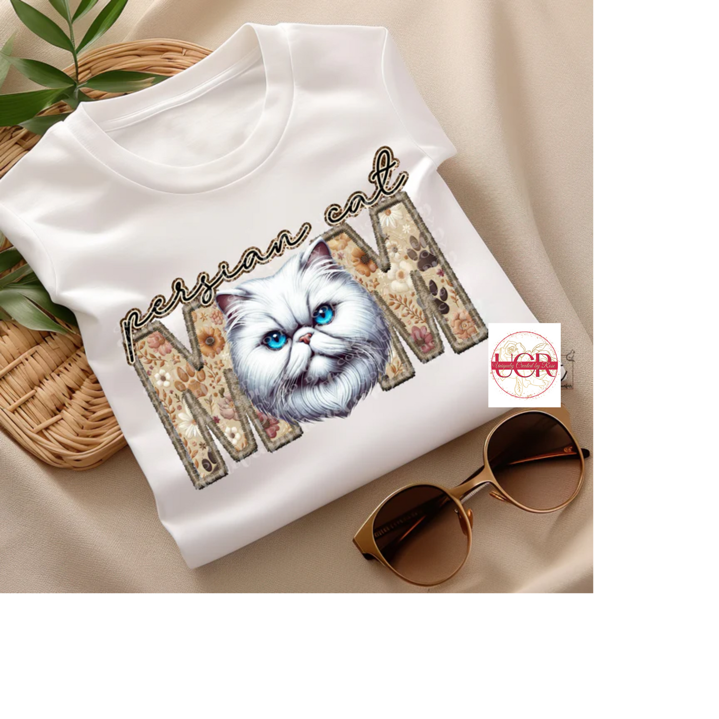 Persian Cat Mom Tee