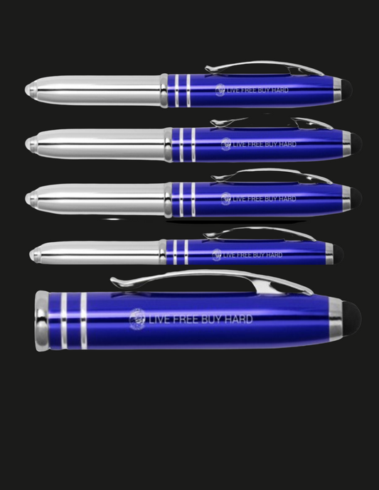 Engraved Stylus Light-Up Pen