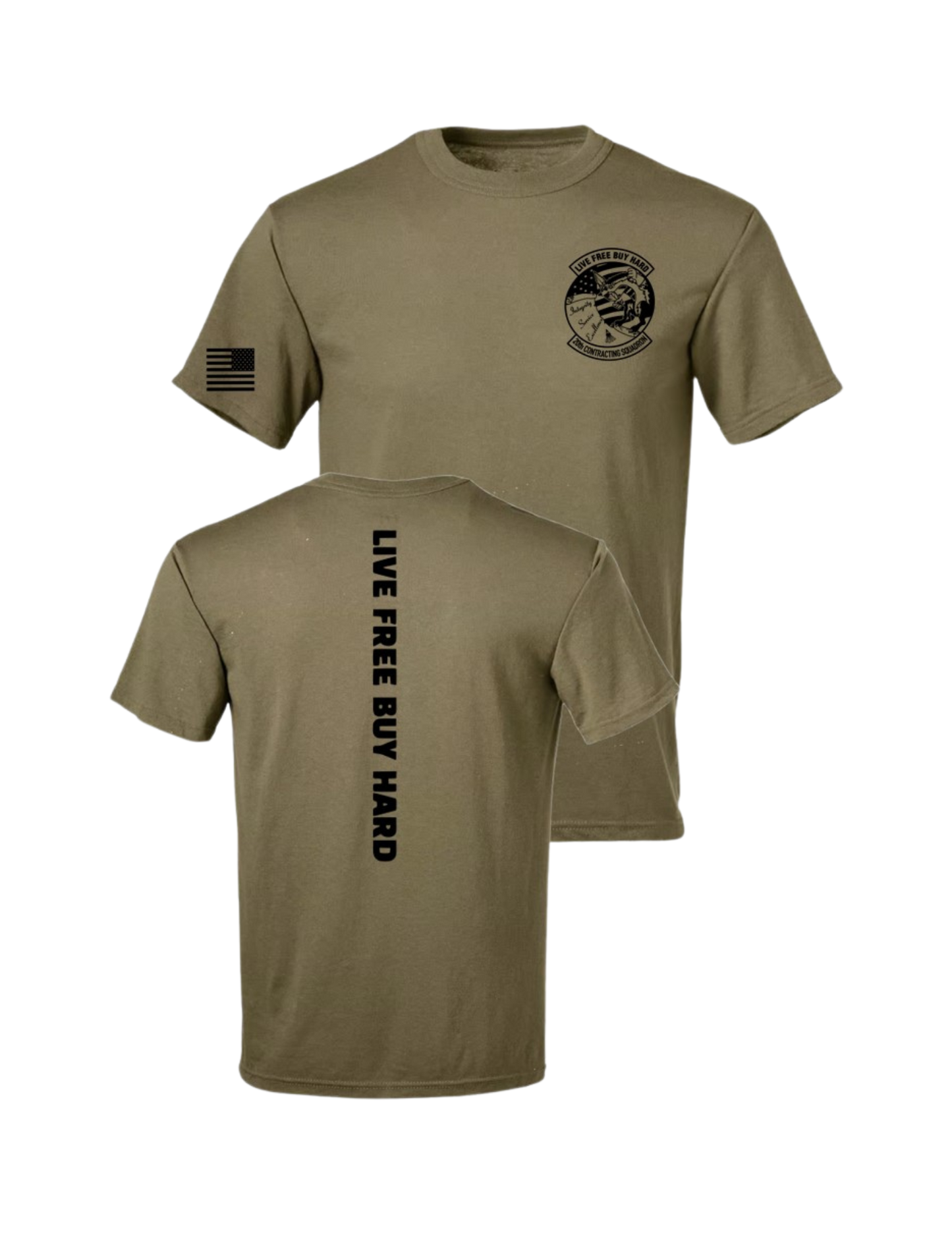 Customized Squad Tan Tee