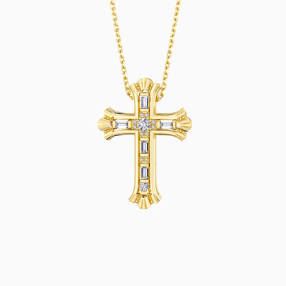 Versatile Cross Duo Set Pendant Necklace