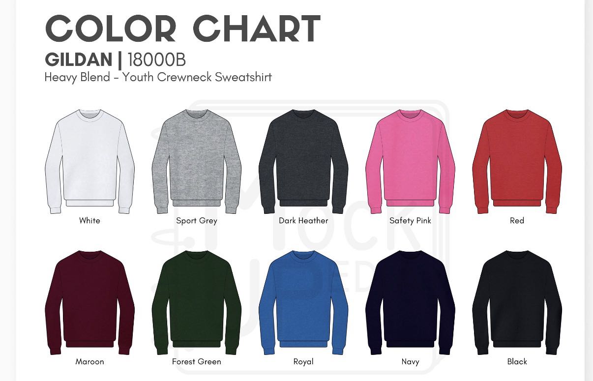 School Spirit Two-Tone Sweatshirt