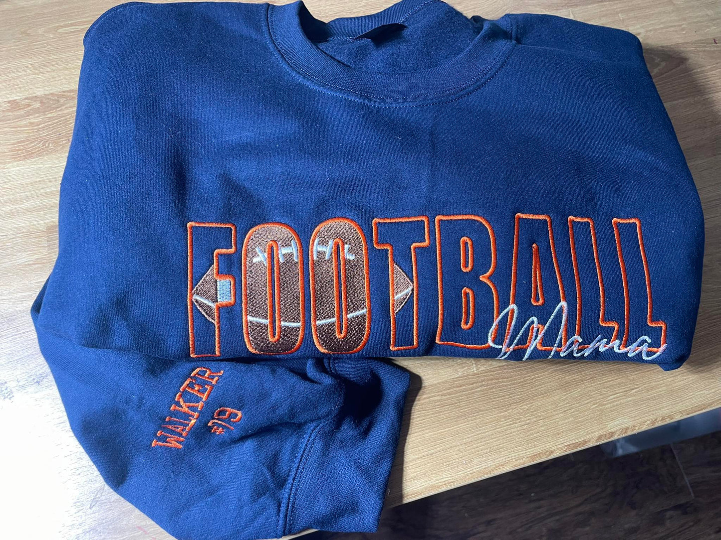 Sports Filled Embroidery