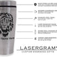 Commuter Travel Mug, Grad Cap Personalized Engraving Included
