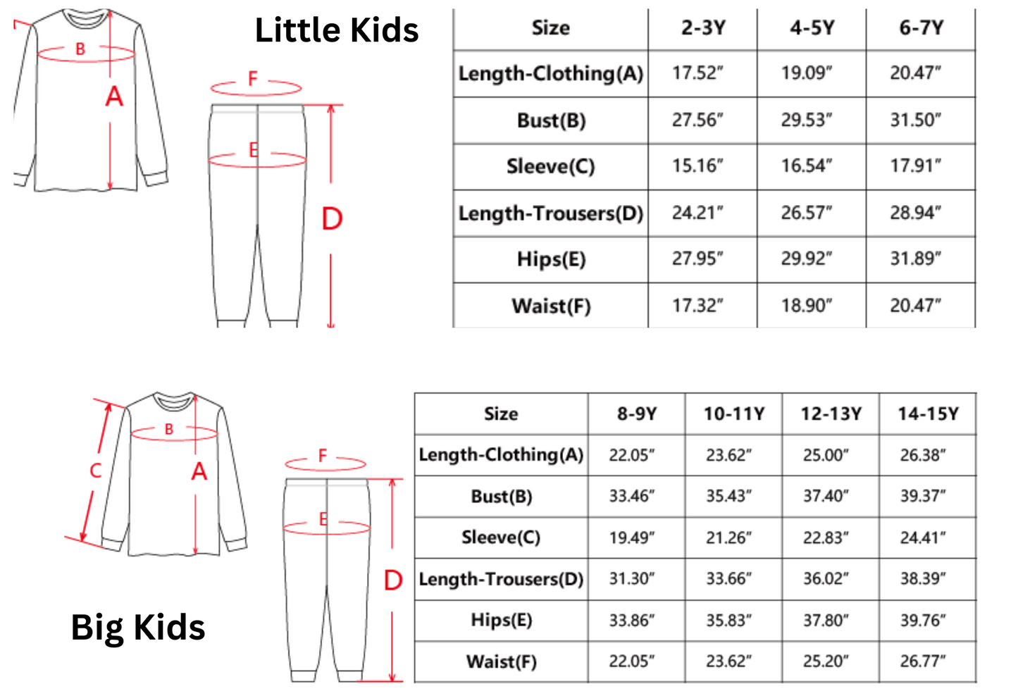 Girls LSC Youth PJs