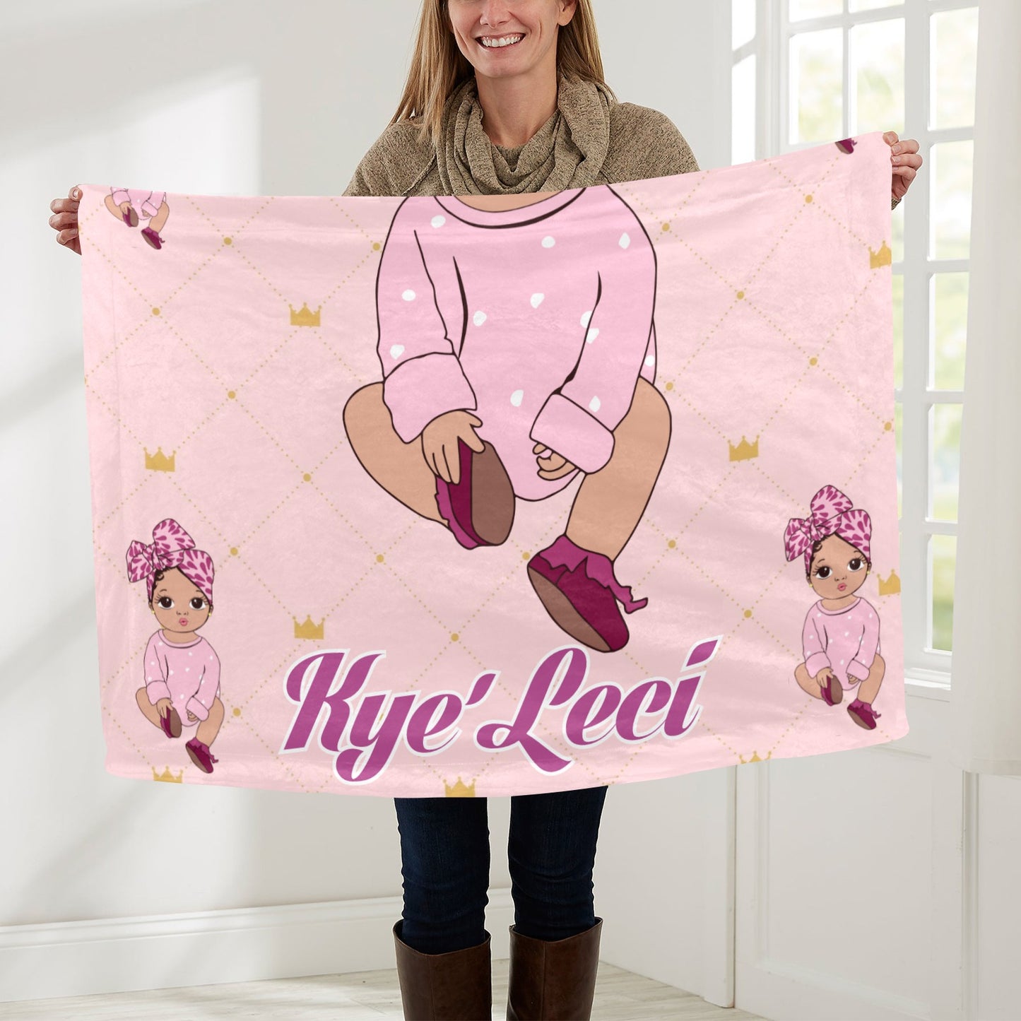 Princess Kye'Leci Blanket Baby Blanket 30"x40"