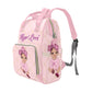 Princess Kye'Leci Multi-Function Diaper Backpack/Diaper Bag (Model 1688)