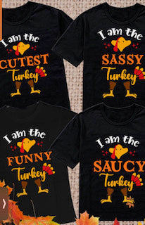 Funny family best sale thanksgiving shirts