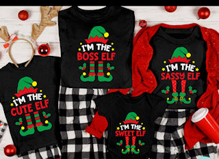 Elf family Christmas Shirts