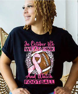Football and Cancer Tee