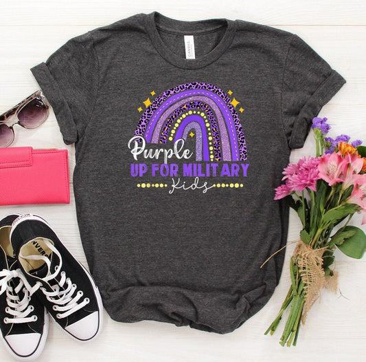 Purple Up for Military Kids Tee