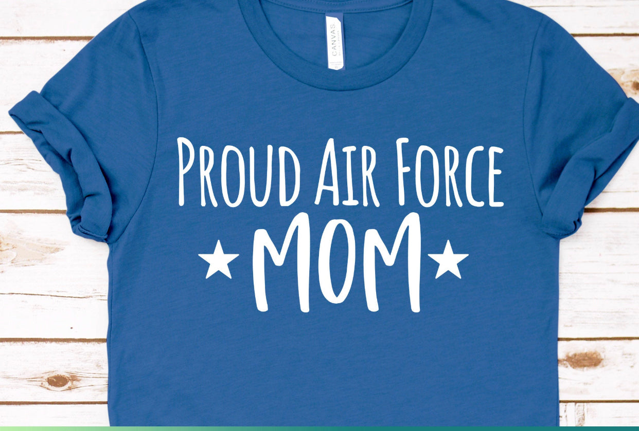 Proud Air Force Mom Tee