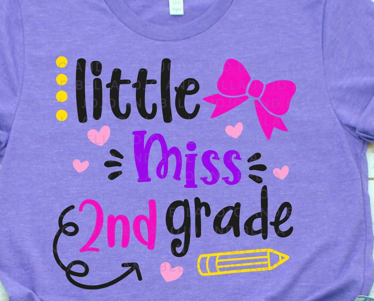 Little Miss Back 2 School Tee